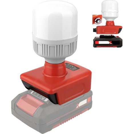 Lampe De Travail Led Sans Fil 12 W Pour Batterie Einhelll 18 V Pxc Power X-Change,Lampe De Poche Portable,Outil De Chantier [CA169] (1/4)