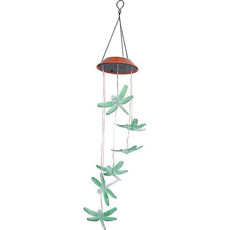 1 carillon éolien à lampe solaire (1/3)