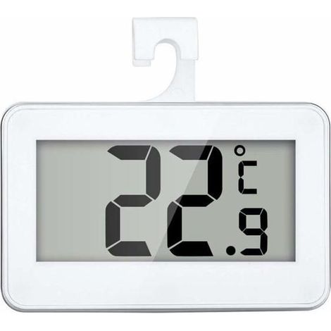 Thermomètre de Réfrigérateur écran Numérique Précision Pour Réfrigérateur Congélateur Magnétique Réglable électronique Haute (1/5)