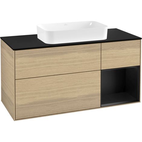 Villeroy & Boch F302PDPC meuble sous-lavabo Finion F30