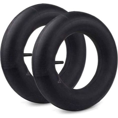 2 pcs Inner Tubes 4.80/4.00-8 Wheelbarrow Inner Tube 4.00-8 TR13 Spare Inner Tube 480/400-8 for Wheelbarrow, Garden Trolley, Hand Truck (1/4)