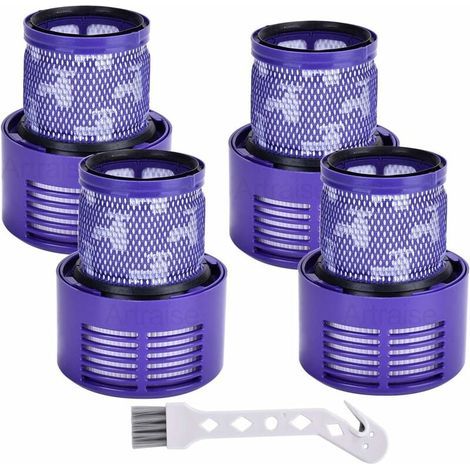 Lot de 4 Filtres de Rechange Lavables pour Dyson V10 SV12 Cyclone Animal - Compatible avec Dyson DY-969082-01 (1/5)