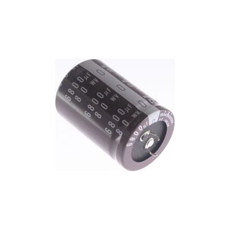 Condensador Electrolitico 6800uF 80Vdc Medidas 35x40mm 2PIN