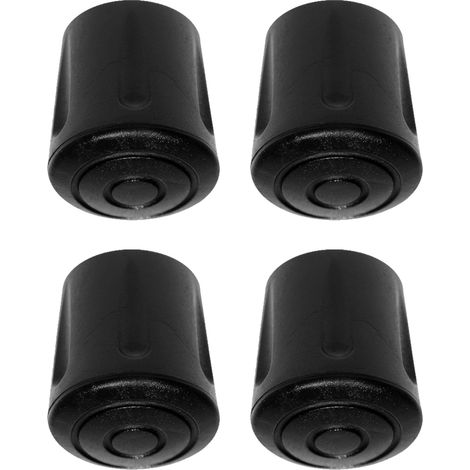 Embout Pied De Chaise - 4 Pièces - Caoutchouc EPDM - Antidérapant Renforcé - Pour Table Et Tabouret - 25 mm (1/3)