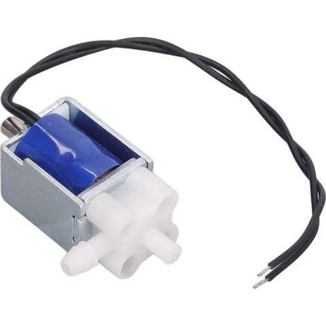 Électrovanne 3/2 rapide à actionneur électromagnétique, normalement ouverte, 6V CC, 100mA, 0.6W, 60 Ω (1/5)