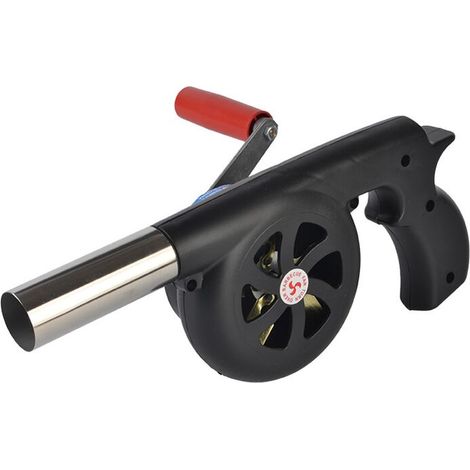 VURAHOME - Souffleur Manuel Barbecue, Ventilateur de Ventilateur de Barbecue, Convient Pour la Cuisine en Plein air, Barbecue, Cheminée (1/5)