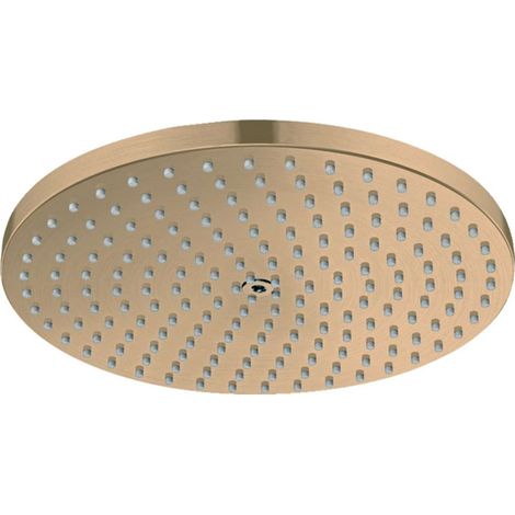 Hansgrohe Raindance S - Soffione doccia, diametro 24 cm, bronzo spazzolato 27623140 (1/2)