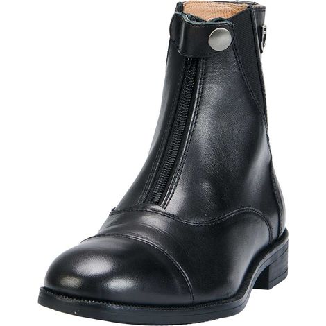 EQUESTRO TAGLIA 41 Stivaletti zip anteriore Jodhpur Lissus MONTA INGLESE EQUITAZIONE (1/4)