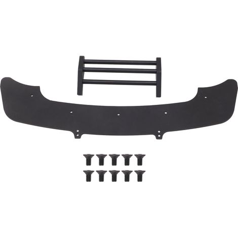 Pare-chocs avant aluminium haute performance noir pour ARRMA 1/7 Infraction (1/5)
