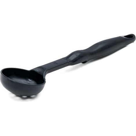 Cuillère Spoodle Ronde Perforée Noire en Nylon 88 ml - Pujadas