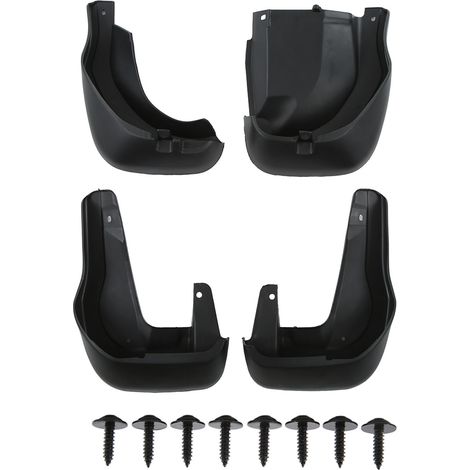 Set aus Stoßstangenschutzleisten für vorne und hinten, schwarz, für CR-V 2012-2016 (1/5)