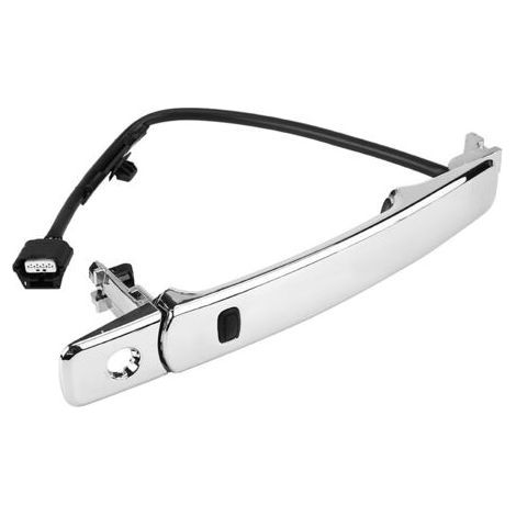 Manija exterior delantera izquierda cromada con sistema de entrada inteligente para Nissan Rogue 2010-2013 80640-CA012 (1/5)