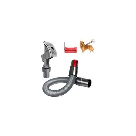 Brosse Aspirateur Chien pour Dyson, Brosse à Poils D'animaux, avec Extension Tuyau et Verrou de Gâchette, pour Dyson V7 V8 V10 V11 V12 V15 (1/5)