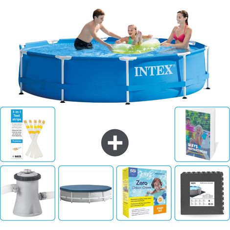 Frame Pool Rund - 305x76 cm - 7-teilig S259
