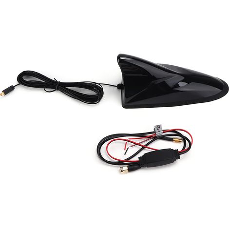 Antenne requin universelle 12V pour autoradio AM/FM, antenne de toit avec connecteur SMA mâle (1/5)
