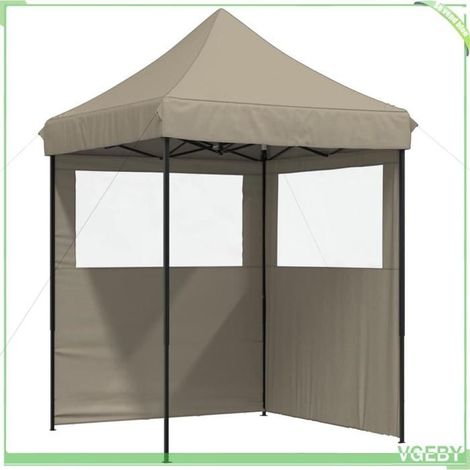 Tente de fête - FAFEICY - 42023524 - Taupe - 200 x 200 x 306 cm - Tissu Oxford (1/5)