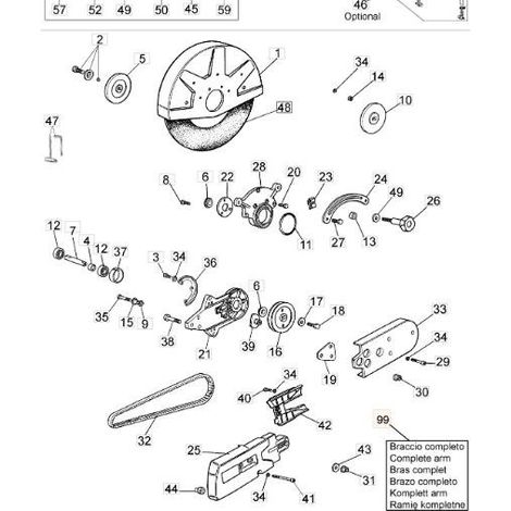 KOMPLETTER ORIGINALARM EMAK 52012006AR