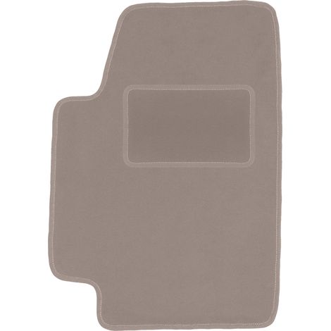 Fahrermatte aus Samt für: Audi 80 B5 Cabrio (1994–2000), beige