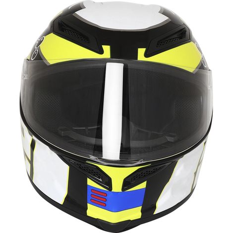 Casque intégral moto sécurité coloré casque protecteur moto homme femme 7-XL (1/5)