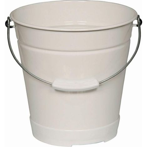 Riess cubo de agua Ø28cm 10 litros esmaltado Classic White (1/5)