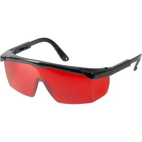 Brille Safetyco B507, rot, Schutzbrille, einstellbar (1/5)