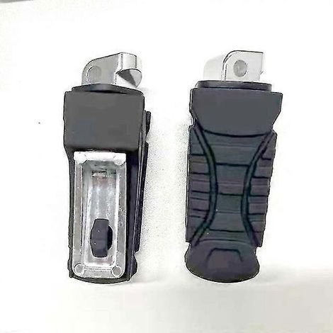 Soziusfußrasten für BMW F750/850, R1200/1250GS, LC Adventure, S1000XR Adventure, Aluminium-Fußrastenhalterung mit Gummiabdeckung – ein Set