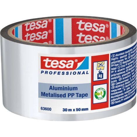 NASTRO ALLUMINIO METALLIZZATO 30MM 50MT "ALU TAPE TESA"