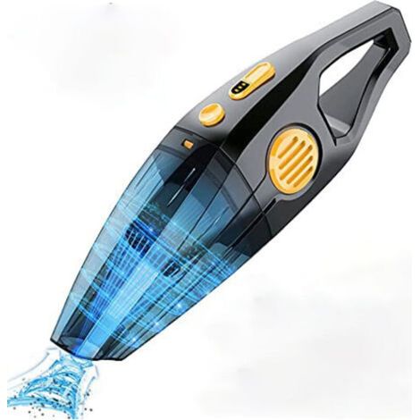 Cordless Handheld Vacuum Cleaner Table Vacuum Cleaner 120W Rechargeable 8000 PA - With USB Port, Car Wet and Dry Type Vacuum Cleaner 2 Speeds (1/5)