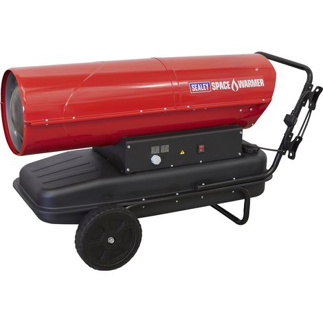 Sealey Space Warmer® Kerosene/Diesel Heater 340,000Btu/hr with Wheels AB3412