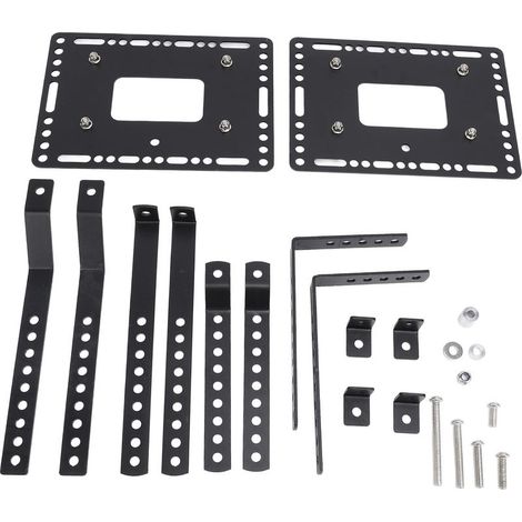 Support de montage universel pour sacoches rigides, dégagement rapide, gauche droite, boîte latérale de moto, supports pour étui 18l (1/4)