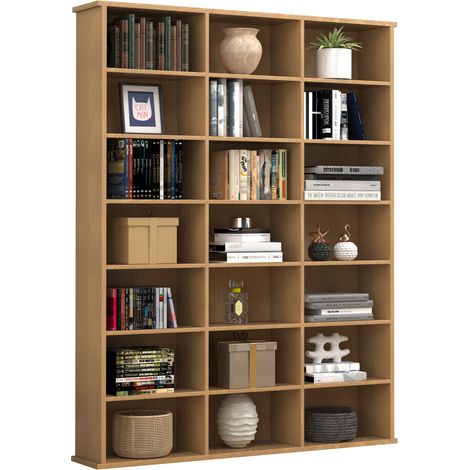 Stand Shelf Bookcase Shelf Megosa M 136x105x19 - VCM