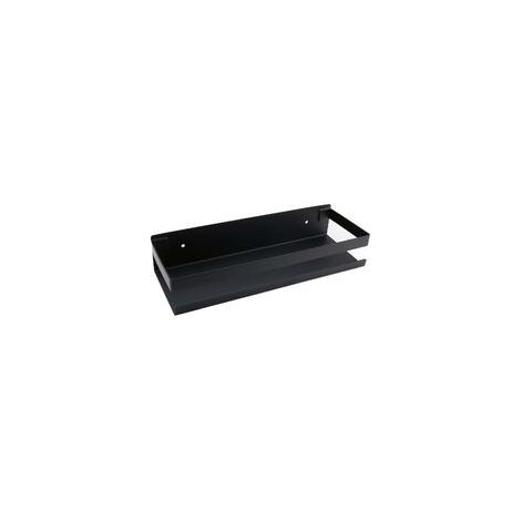Badezimmer-Wandregal – 20–40 cm – modernes Mattschwarz – für Badezimmer, Küche, Dusche (30 x 10,5 x 6 cm) (1/5)
