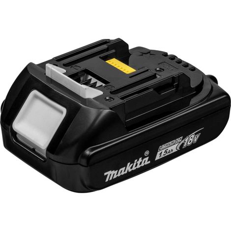 Batterie Li-Ion 18V 1.5Ah – 1962350 – Temps de charge 22 min – Compatible avec outils Makita – Accu BL1815N