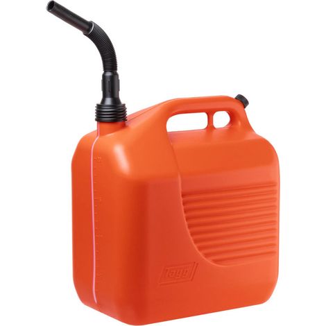 Tanica per gasolio da 20 litri Tanica in plastica con beccuccio Contenitore omologato CE per carburanti, idrocarburi e merci (1/5)