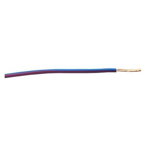 Fil automobile Fil de câblage/Monoconducteur, Bleu/Rouge, 1 mm², -40 +100 °C, 600 V, 30m ( Prix pour Bobine de 30 Mètres )