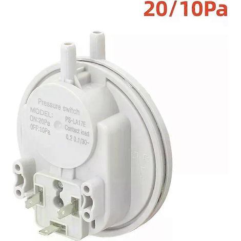 Compatible avec divers accessoires de chaudières à gaz, capteur de pression d'air universel LA17-E 20/10 Pa 50/40 Pa 60/50 Pa 90/70 Pa (1/5)