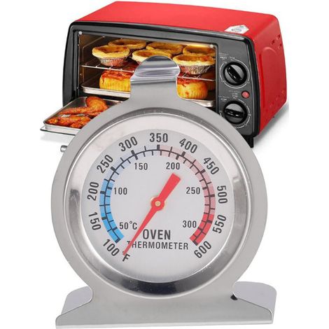 Thermomètre de four en acier inoxydable avec cadran pour aliments et viande.-AquaForge (1/5)