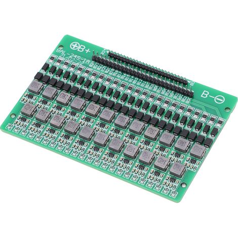 Carte d'équilibrage de batterie active, module à 2 rangées de broches ternaires/fer-lithium 2,0+2,54 V, 24 brins (1/5)