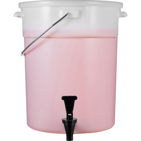 Mophorn Distributore di Bevande Capacita da 19 Litri Distributore di Succo di Plastica con Rubinetto e Coperchio, Distributore di Acqua per Succo di Limonata, Te Freddo, per Ristoranti, Hotel, Feste (1/5)