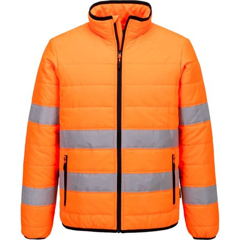 Veste Baffle Hv - Taille S - Orange/noir - Portwest
