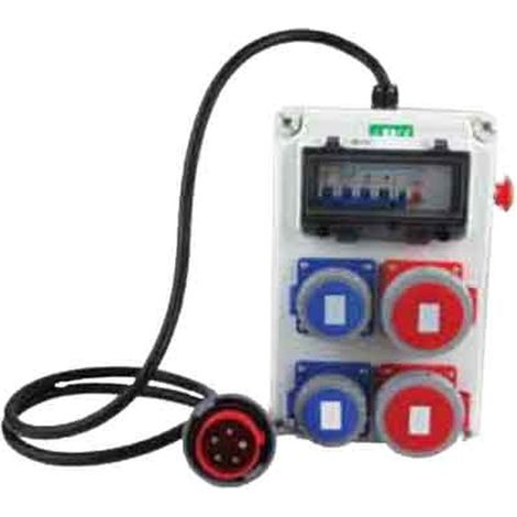 QUADRO DI DISTRIBUZIONE 220V/380V CON PULSANTE DI EMERGENZA CARDINALE cm 330X220X150