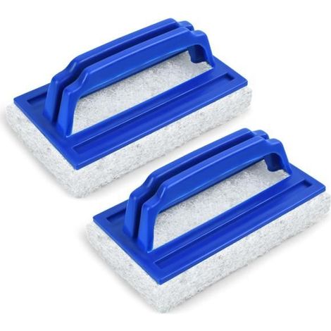 2 Stück Schwammbürste Wasserlinie, Poolreinigungsbürste, Schwammbürste für Pool, Magischer Poolschwamm, Bodenbürste (1/5)