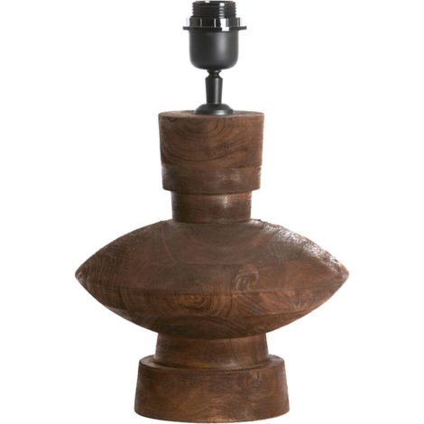 Light & Living - lampada da tavolo - Fiera - marrone - legno - (1/4)