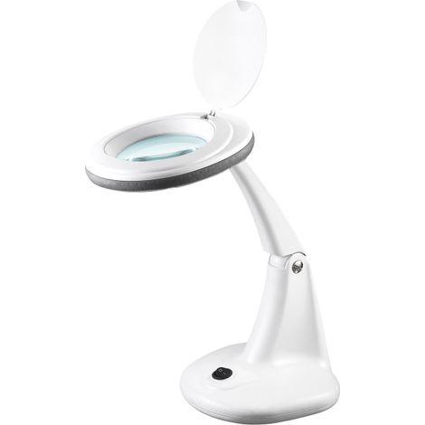 Lampe d'atelier avec loupe cosmétique 30x LED 5 dpi 6 W 6500 K réglable Rebel (1/3)