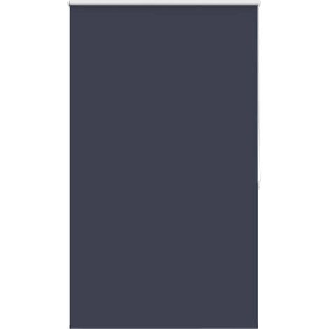 Maison Exclusive - Tenda a rullo oscurante 84,4x175 cm Tessuto Larghezza 80 cm blu marino