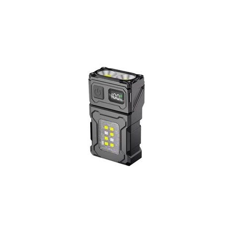Lampe de poche rechargeable Lumens élevés, Mini Lampe de Poche Led Ultra Puissante, Rechargeable USB C, Petite Lampe Torche