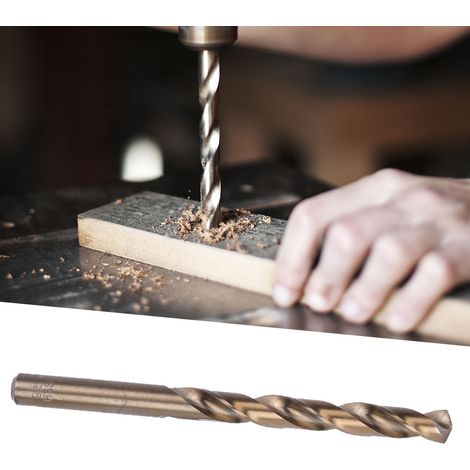 1 boîte de forets en acier rapide pour perceuses électriques 9 mm/9,5 mm, 5 pièces par boîte /4341 (1 boîte) (1/5)