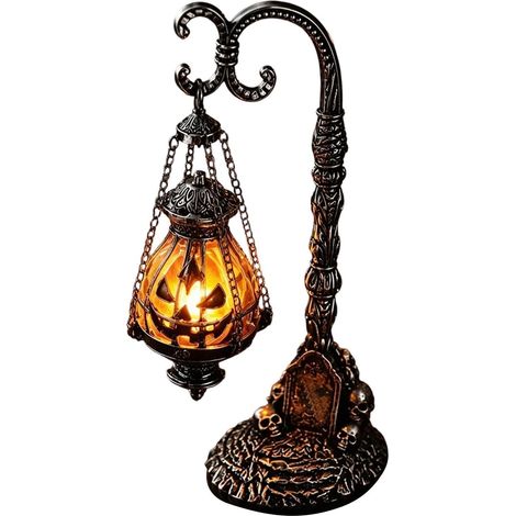 Lumières Halloween Décoration d'Intérieur Effrayante et Éclairage  Lanternes Effrayantes Pour Chambre D'Enfant Salon Chevet Décoration D'Intérieur Fête (1/5)