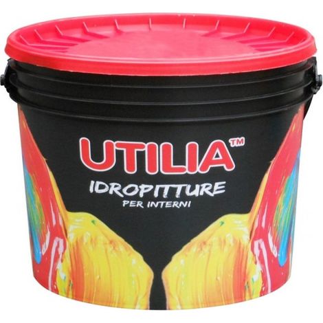 Idropittura Pittura a Tempera per Interni - Bianco - 4 Litri