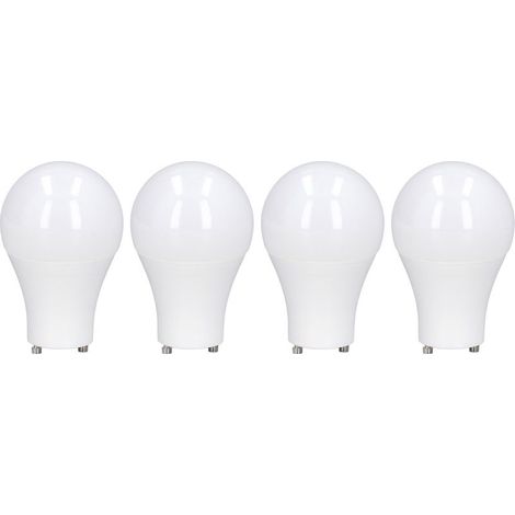 Ampoule LED GU24, haute luminosité, économie d'énergie, A19, pour chambre à coucher, bureau, 120V, 4 pièces (1/5)
